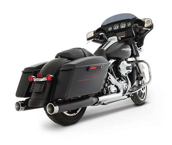Muffler Slip-on 4(r) Duals For Touring Black, 1, nordicamoto.ro
