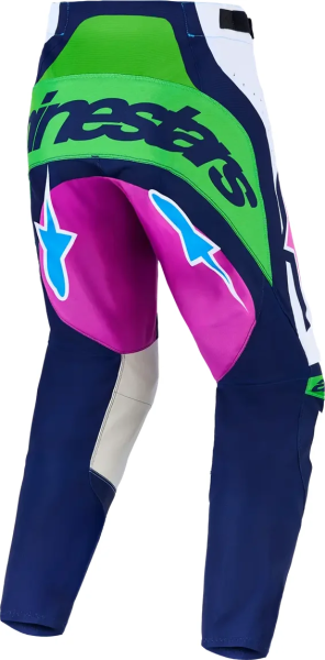 Alpinestars Techstar Maven nadrág, fehér/kék/zöld, 38-as méret, 3, nordicamoto.ro