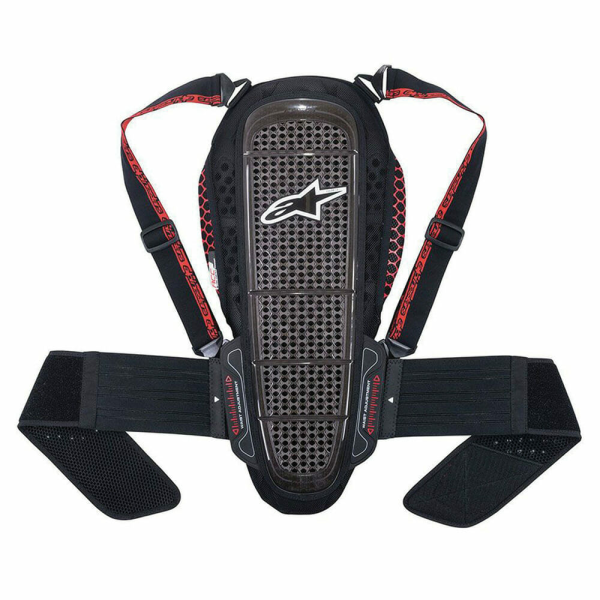 Alpinestars Nucleon KR-1 hátvédő, fekete/piros, M-es méret, 1, nordicamoto.ro