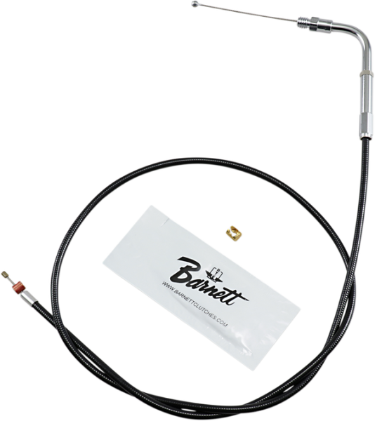 Black Vinyl Throttle/idle Cable Black Standard, 1, nordicamoto.ro