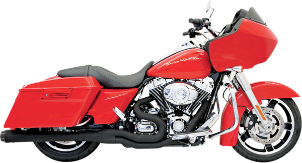 Road Rage Ii Mega Power 2:1 Touring Exhaust Black, 1, nordicamoto.ro