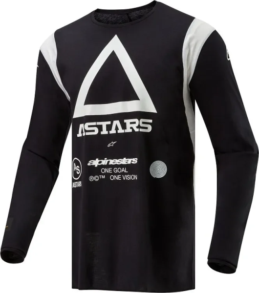 Alpinestars Techdura fekete póló, 2XL méret, 1, nordicamoto.ro