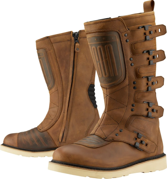 Icon Elsinore 2™ csizma, barna, 41-es méret, 1, nordicamoto.ro