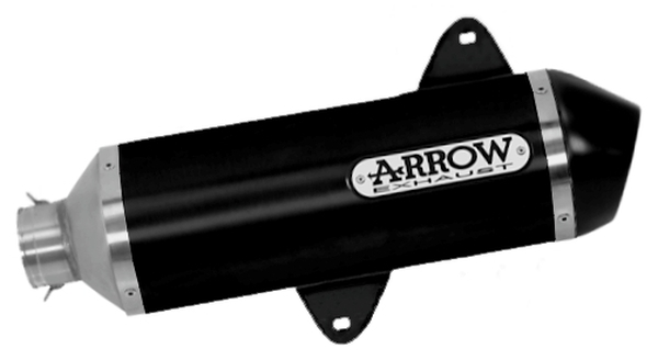 Urban Exhaust Maxi Scooter Black, 1, nordicamoto.ro