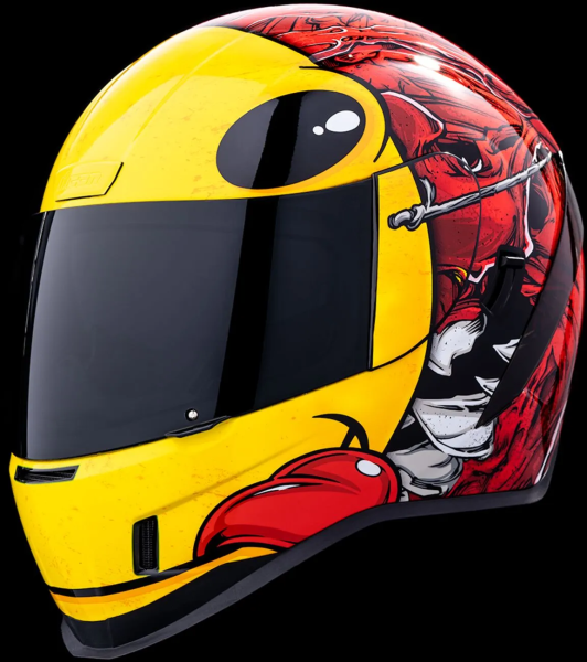 Icon Airform Brozak Mips® sárga/piros L méretű sisak, 6, nordicamoto.ro