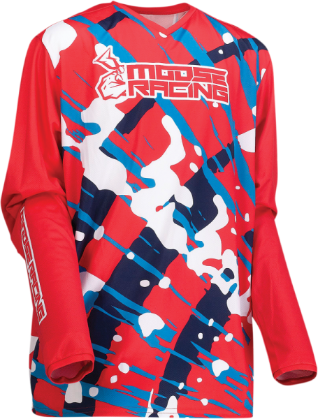 Tricou copii Moose Racing Agroid™ Red/Blue S, 1, nordicamoto.ro