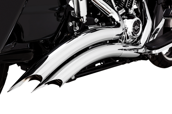 Big Radius Exhaust System Chrome, 1, nordicamoto.ro