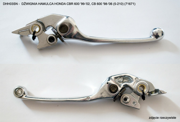 Fékkar a HONDA CBR 600 '99–'02 / CB 600 '98–'06 modellekhez – Nachman, 1, nordicamoto.ro