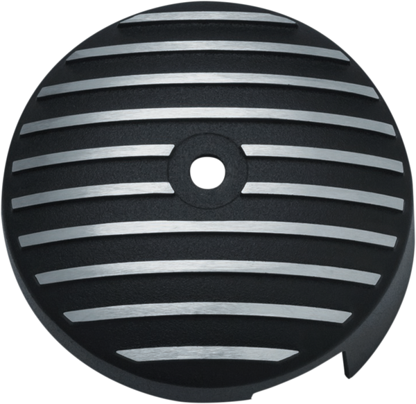 Finned Starter Covers Aluminum, Black, 1, nordicamoto.ro