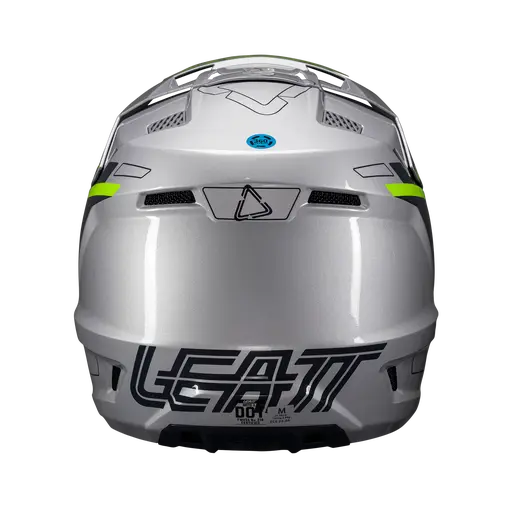 Leatt 3.5 V25 acélszürke/acid sisak + M védőszemüveg, 3, nordicamoto.ro