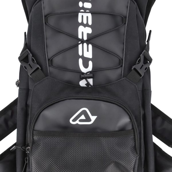 Acerbis H2O LOGO hátizsák, fekete/fehér, 2, nordicamoto.ro