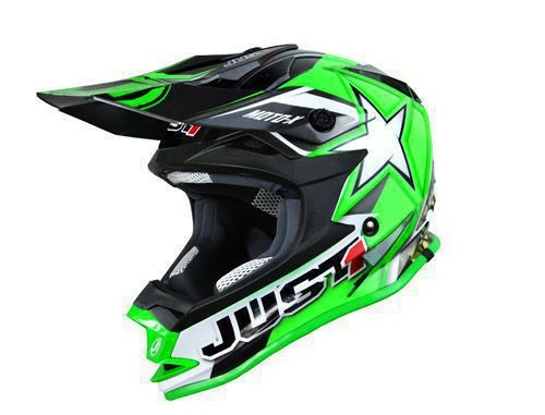 Casca JUST1 J32 PRO Moto X zöld XL/61–62-es méretű bukósisak, 1, nordicamoto.ro