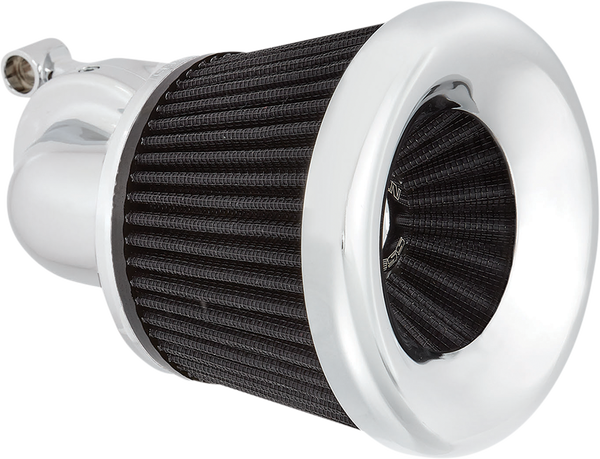 Velocity 90° Air Cleaner Kit Silver, 1, nordicamoto.ro