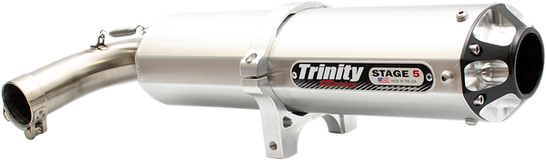 5 Stage Slip-on Muffler Brushed, 1, nordicamoto.ro