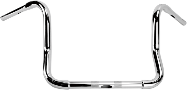 1-1/4(r) Fat Ape Hanger Handlebar Silver, 2, nordicamoto.ro