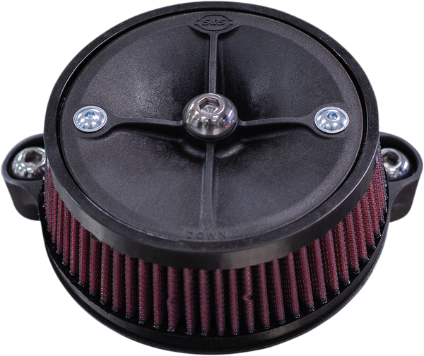 Super Stock Stealth Air Cleaner Kit Black, 1, nordicamoto.ro