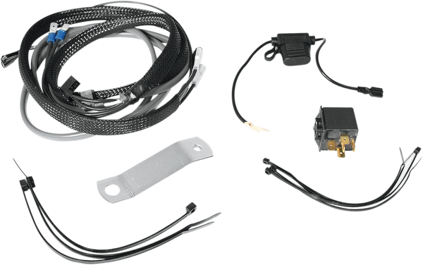 Magnum Electric Horn Hardware Kit Black, 1, nordicamoto.ro