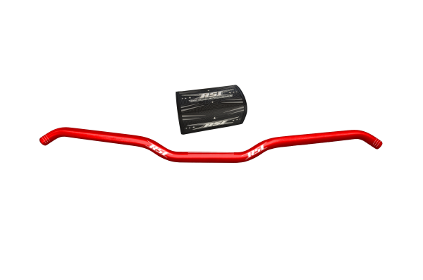 RSI Handlebar Hustler Alu Red 22mm 13degree Hooked 1"rise, 1, nordicamoto.ro
