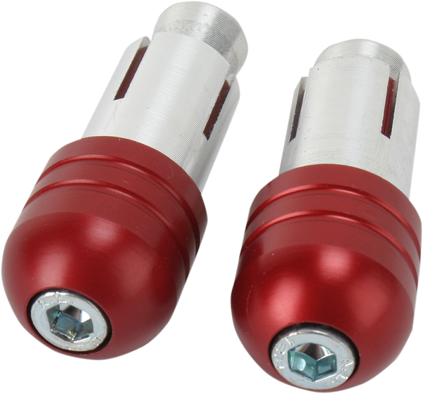 Handlebar End Plug Red, 1, nordicamoto.ro