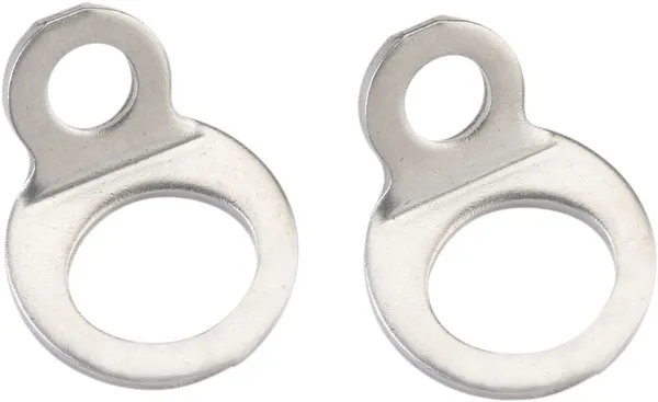 MOOSE RACING Strap Rings Silver, 1, nordicamoto.ro