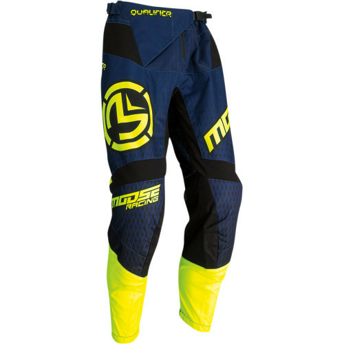 Pantaloni Moose Racing Qualifier Pants Blue/Dark Blue/Fluorescent Yellow/Navy/Yellow 32, 1, nordicamoto.ro