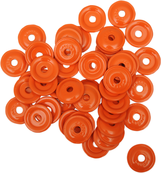 Round Digger® Aluminum Support Plates Orange, 2, nordicamoto.ro