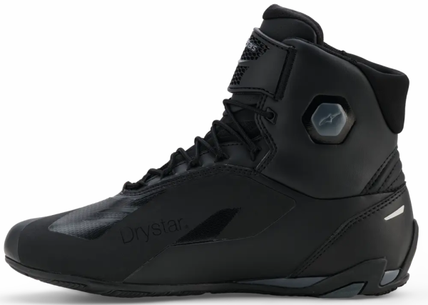 Alpinestars Faster-4 Drystar® cipő, fekete, 9,5-es méret, 5, nordicamoto.ro