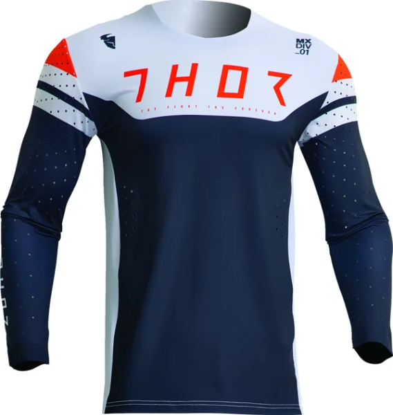 Tricou Thor Prime Rival Gray/Midnight 2XL, 1, nordicamoto.ro