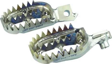 Titanium Footpegs Raw, 1, nordicamoto.ro