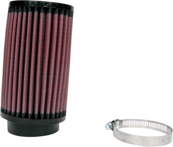 Universal Clamp-on Air Filter Black, Red, 1, nordicamoto.ro