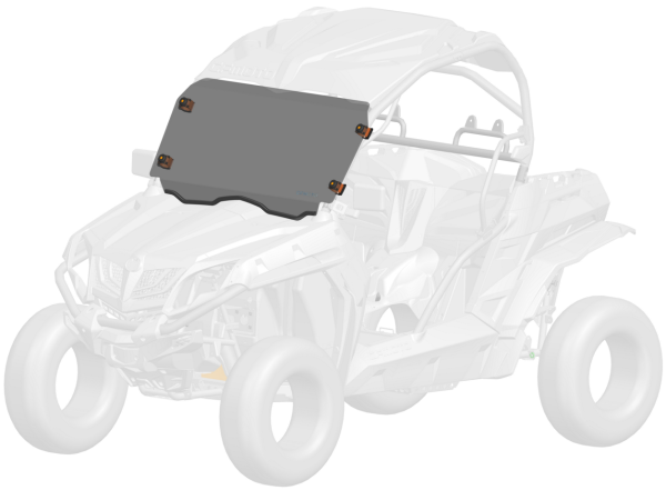 ELŐ- ÉS HÁTSÓ SZÉLVÉDŐKÉSZLET CFMOTO ZFORCE 550 EX / 800 UTV-HEZ, 4, nordicamoto.ro