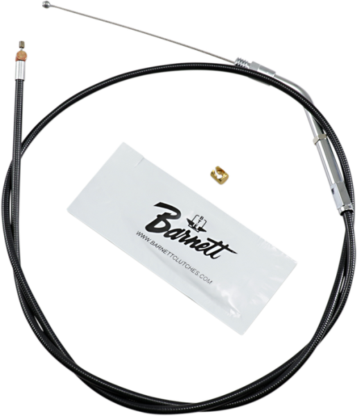 Black Vinyl Throttle/idle Cable Black +152 mm (6''), 1, nordicamoto.ro