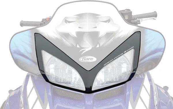 Headlight Fairing Black, 1, nordicamoto.ro