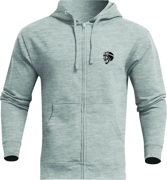 Mindless Zip Fleece Sweatshirt Gray XL, 1, nordicamoto.ro