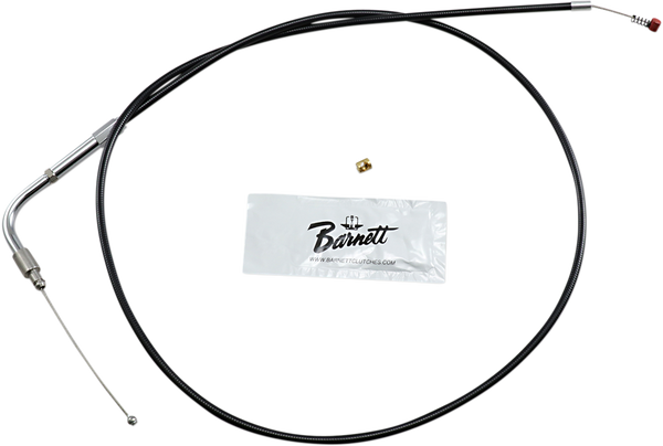 Black Vinyl Throttle/idle Cable Black Standard, 1, nordicamoto.ro