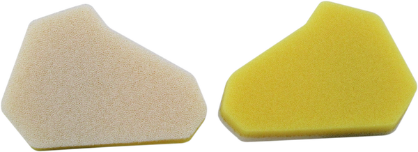 Foam Air Filter Yellow, 1, nordicamoto.ro
