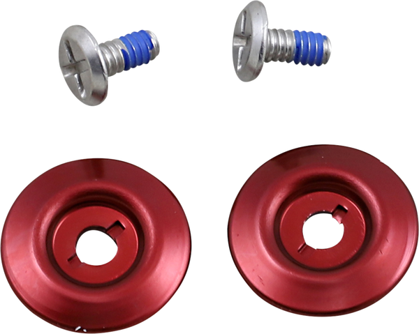 Gen 2 Helmet Hardware Kit Red ONE SIZE, 1, nordicamoto.ro