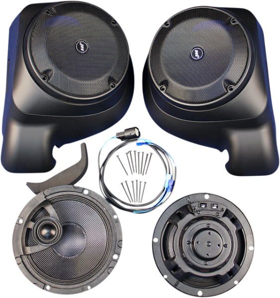 Rokker® Xrp 6.58° Fairing Speaker Kit With Hi-output Pei Tweeter Black, 2, nordicamoto.ro