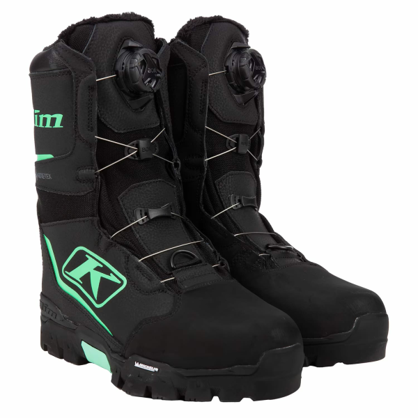 Klim Aurora GTX BOA női motoros csizma, fekete – Asphalt, 9, nordicamoto.ro