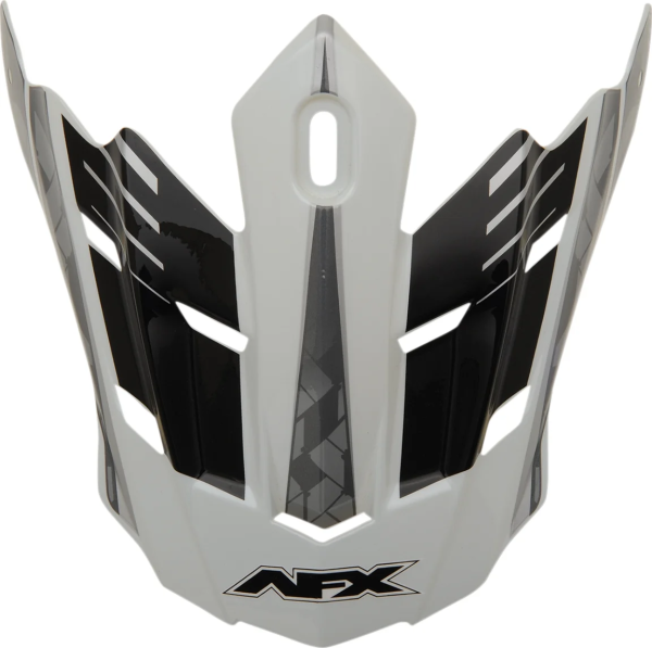 Fx-17 Factor Visor Peak Pearl White/silver Silver, White ONE SIZE, 1, nordicamoto.ro