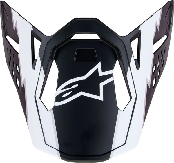 Cozoroc Alpinestars Supertech M10 sisak, fekete/fehér, EGY MÉRET, 1, nordicamoto.ro