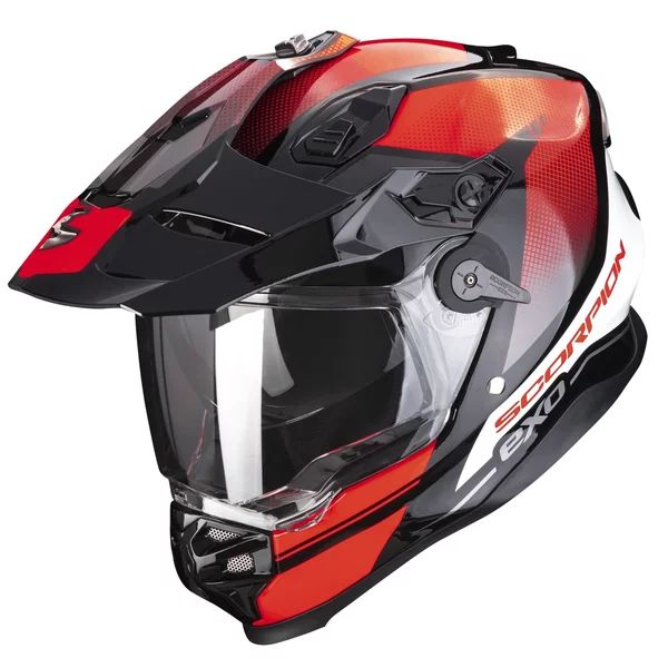 Casca enduro/adventure SCORPION ADF-9000 AIR TRAIL XXL Negru/Rosu, 2, nordicamoto.ro