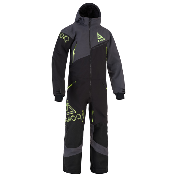 AMOQ Eclipse V2 Monosuit 20K Black/Dk Grey/HiVis XS, 1, nordicamoto.ro