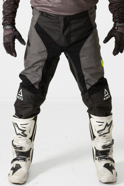 AMOQ Ascent Pants Grey/Black/HiVis 28 36, 1, nordicamoto.ro