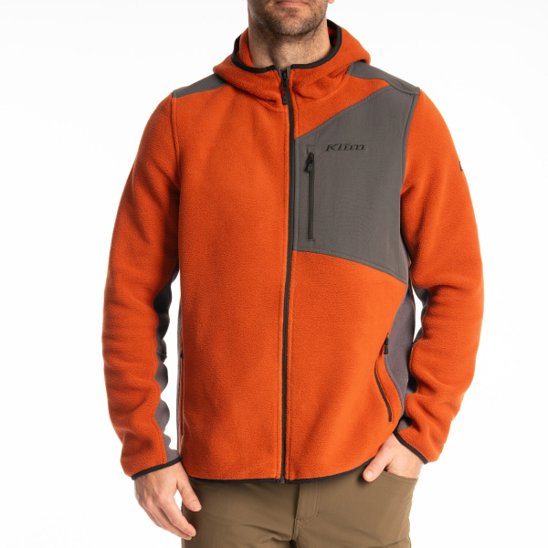 Teton Crest polár pulóver kapucnival, MD méret, fekete – Asphalt, 20, nordicamoto.ro