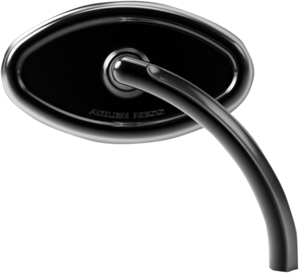 Cats Eye Forged Billet Mirror Anodized Black, 1, nordicamoto.ro