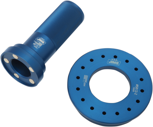 Alternator Rotor Tool Blue, Anodized, 1, nordicamoto.ro