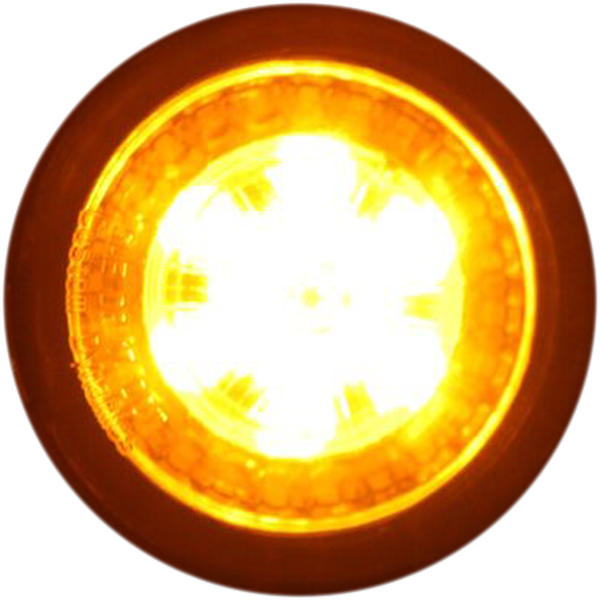 Probeam® Universal Led Bullet Bezel Turn Signals Black, 4, nordicamoto.ro