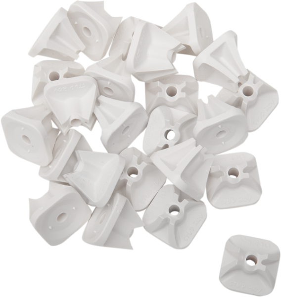 Pro Series Super Lite Backing Plates White, 1, nordicamoto.ro