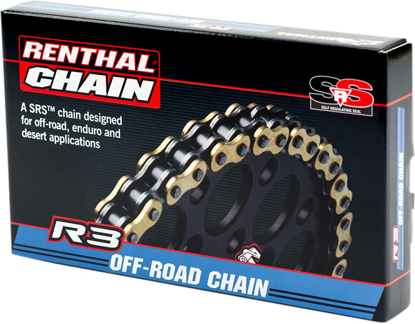 520 R33 Chain Gold 520, 1, nordicamoto.ro